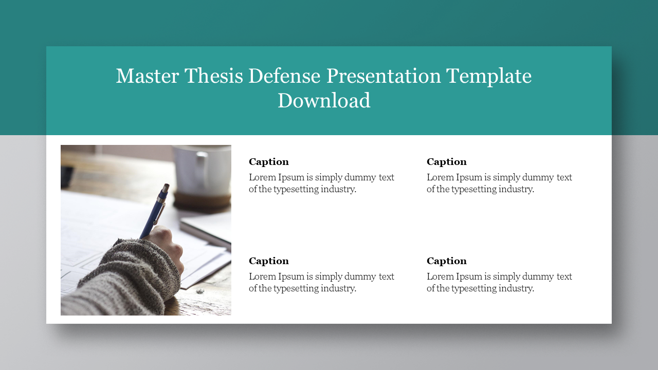 powerpoint template for master thesis